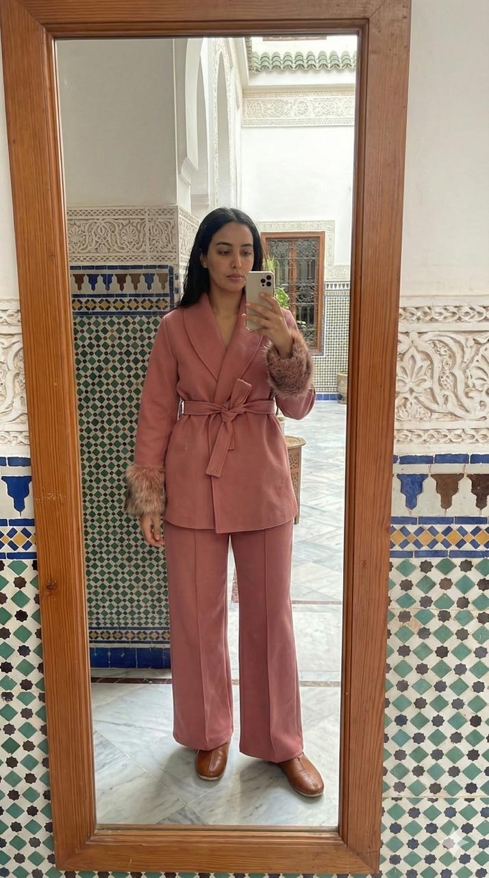 Ensemble cap pantalon