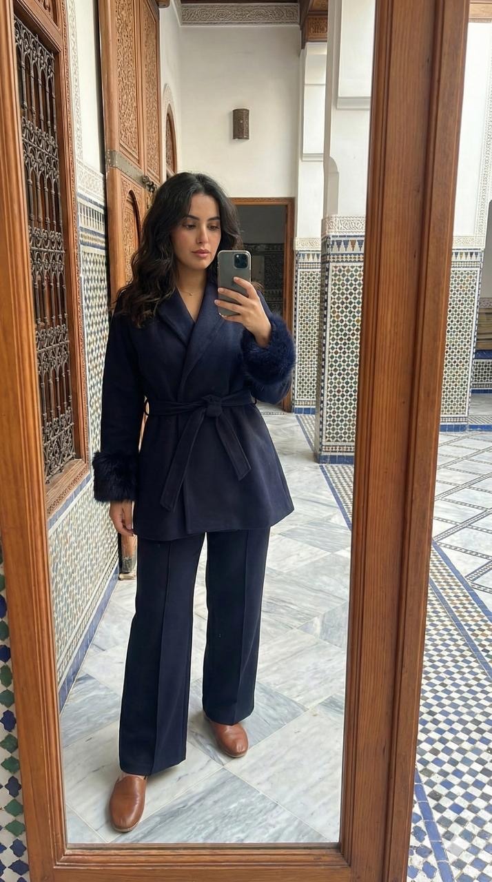 Ensemble cap pantalon